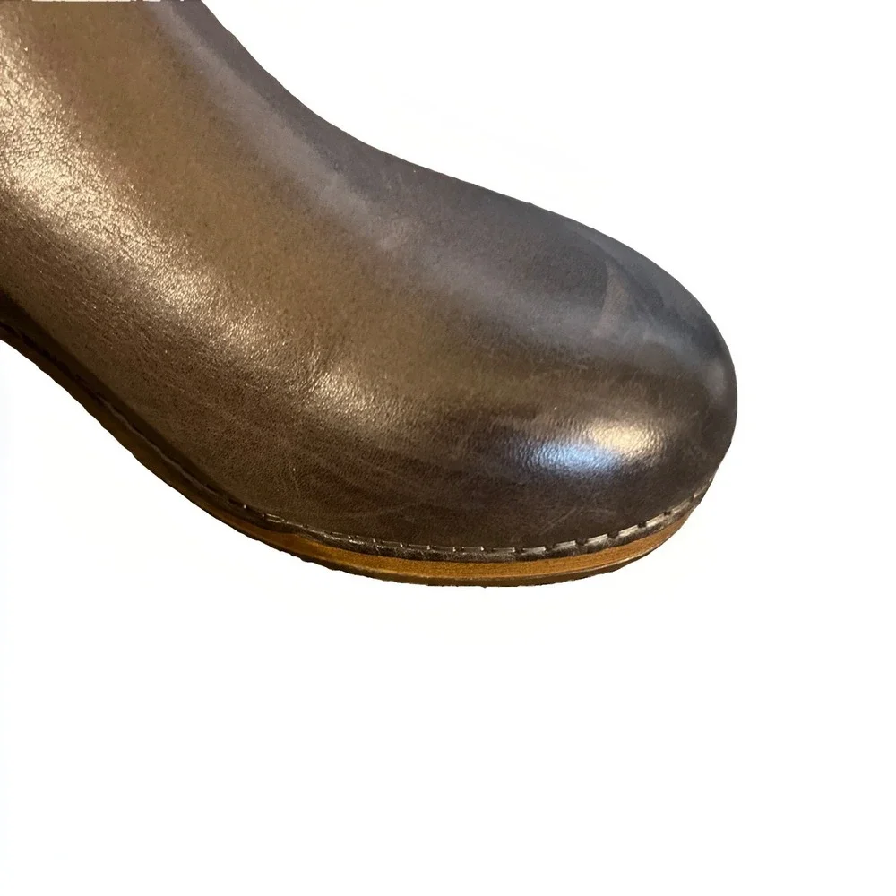 Dansko Women's Monique Chocolate Burnished Calf Boots Size EU-41, U S-8.5 Brown